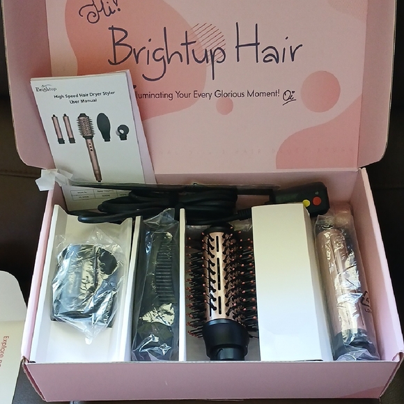 Hair Dryer Brush - Rose Gold.D